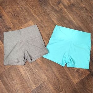 Scorpio Sol Two Knit Yoga Shorts (Size XS & S)